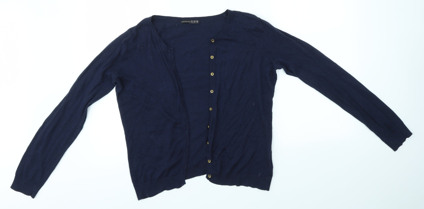 Primark Womens Blue   Cardigan Jumper Size 12