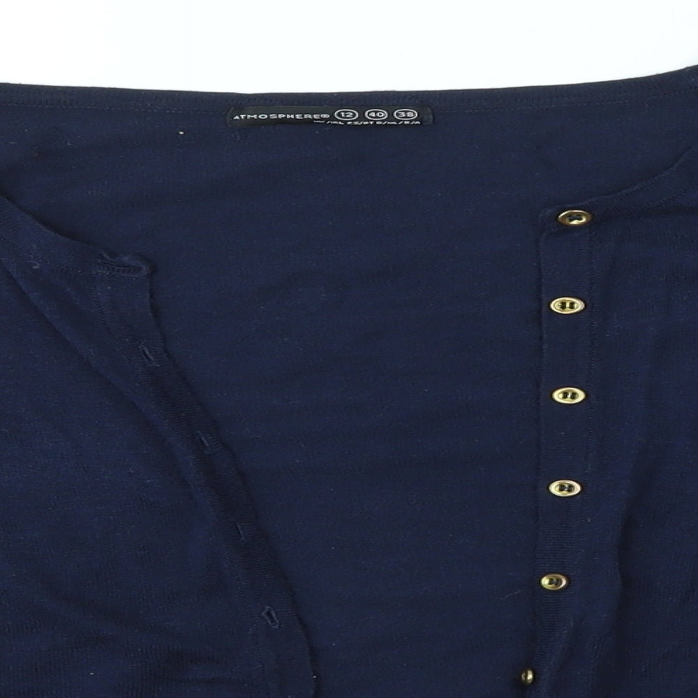 Primark Womens Blue   Cardigan Jumper Size 12