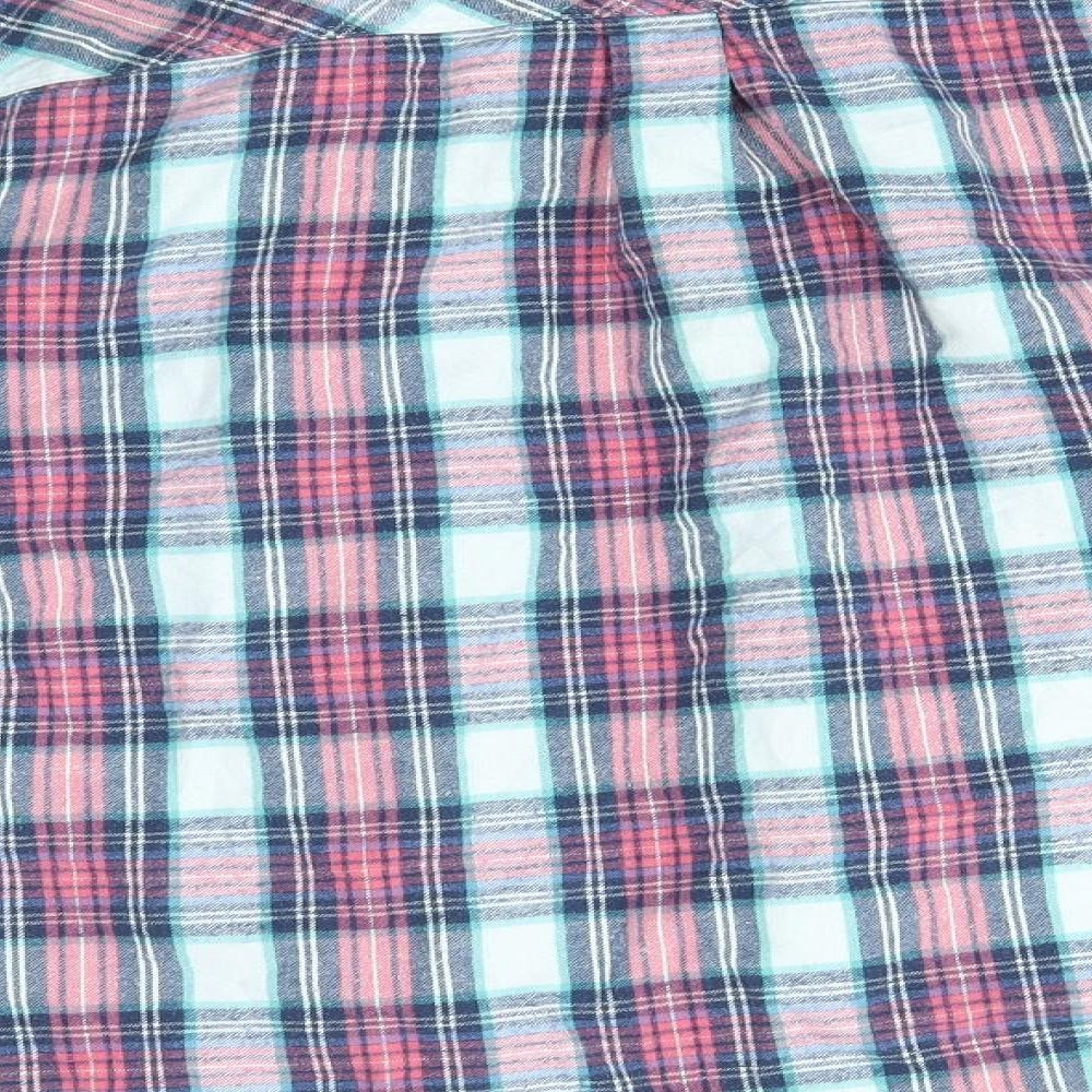 Superdry Womens Multicoloured Check  Basic Button-Up Size L