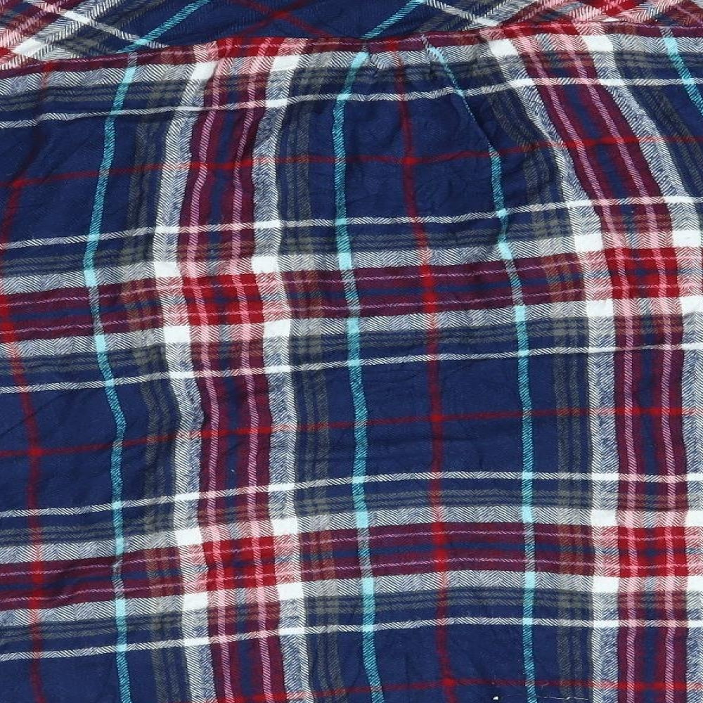 Matalan Womens Multicoloured Check  Basic Button-Up Size 14