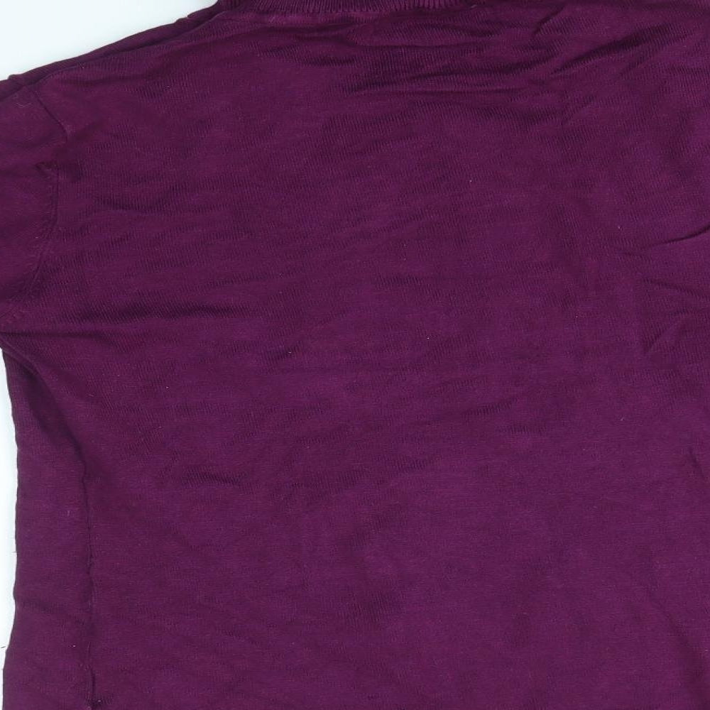 ALEXARA Womens Purple   Pullover Jumper Size S