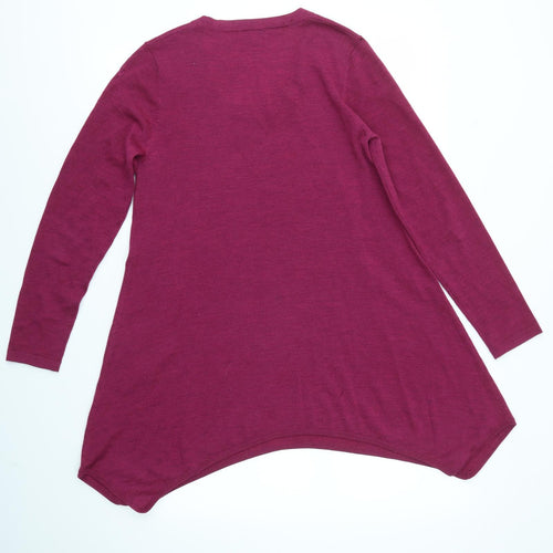 EAST Womens Pink   Jumper Dress  Size S  - Merino Wool