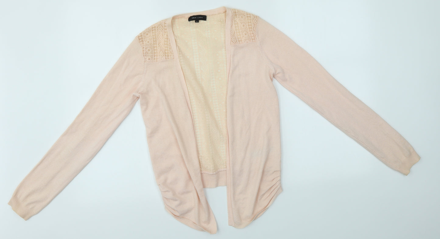 New Look Womens Pink   Cardigan Jumper Size 6