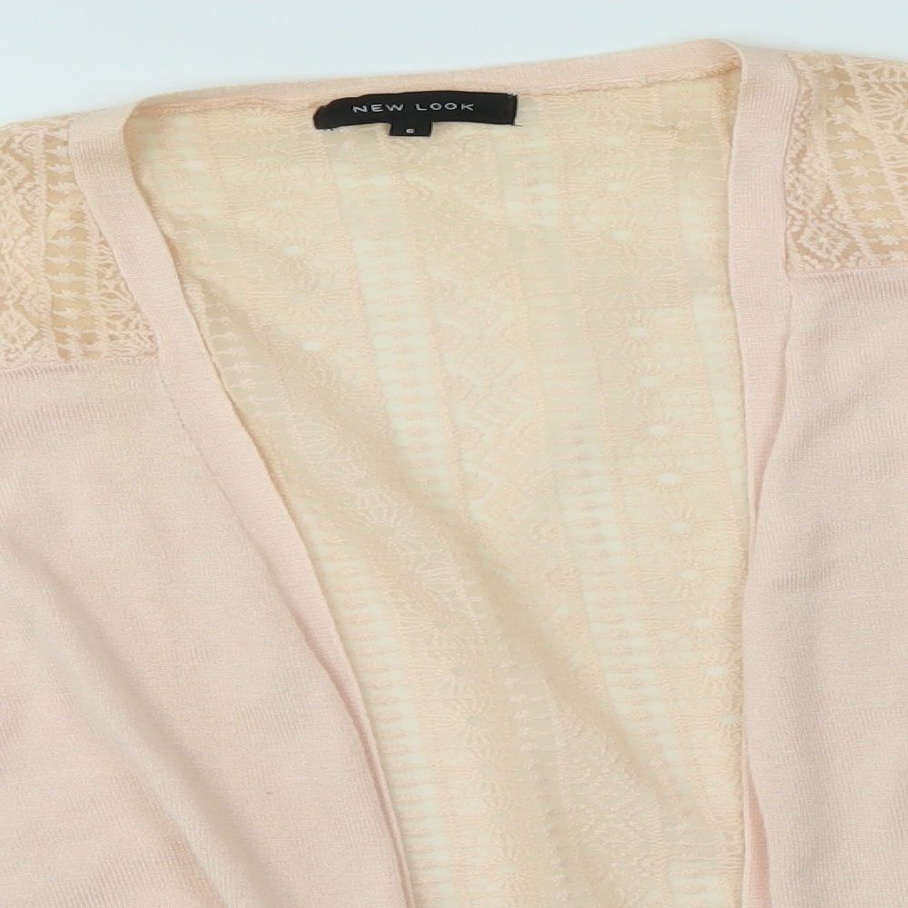 New Look Womens Pink   Cardigan Jumper Size 6