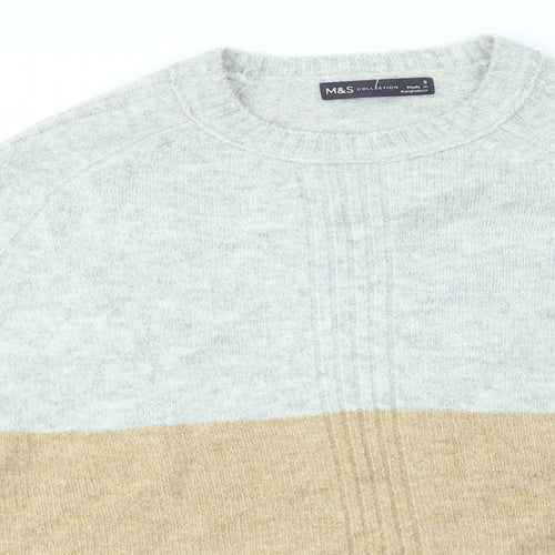 M&S Womens Multicoloured   Pullover Jumper Size S