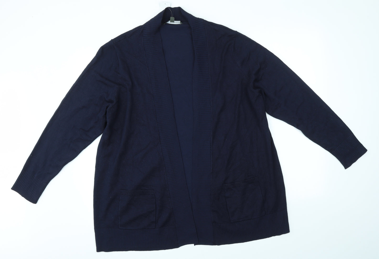 Bonmarché Womens Blue   Cardigan Jumper Size 20