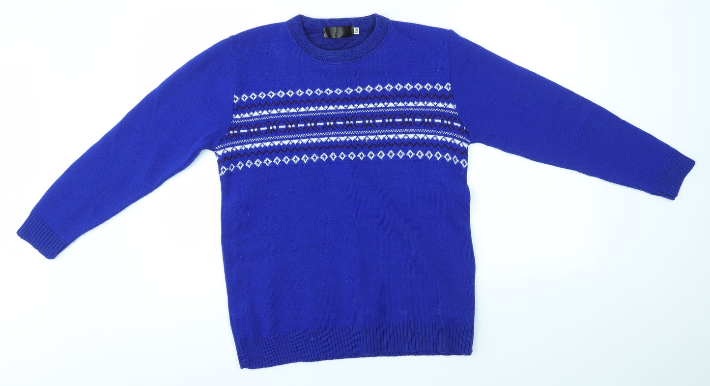 PYARI Mens Blue   Pullover Jumper Size S
