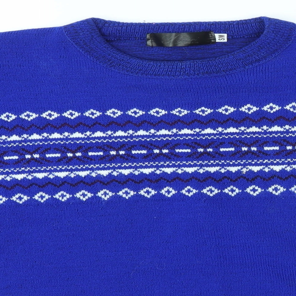 PYARI Mens Blue   Pullover Jumper Size S
