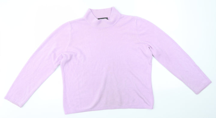 Bonmarché Womens Purple   Pullover Jumper Size M