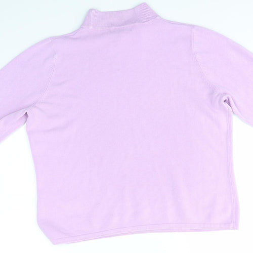 Bonmarché Womens Purple   Pullover Jumper Size M