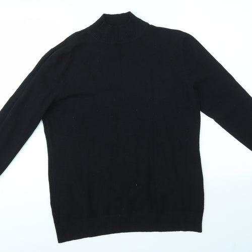 EVIS Womens Black   Pullover Jumper Size M
