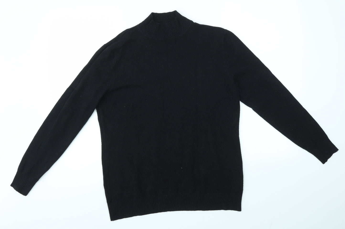 EVIS Womens Black   Pullover Jumper Size M