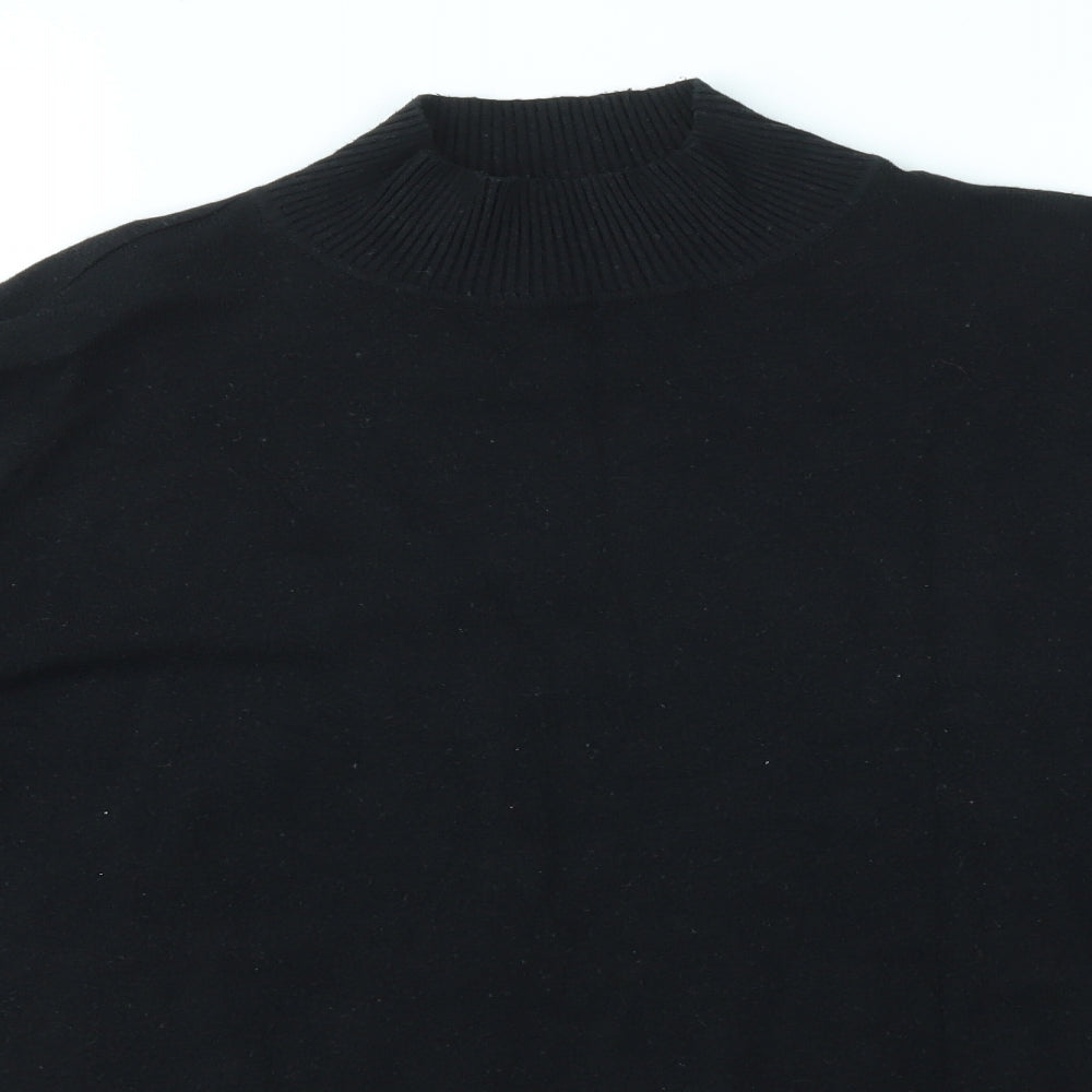 EVIS Womens Black   Pullover Jumper Size M
