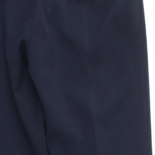 Preworn Womens Blue   Dress Pants Trousers Size 18 L26 in