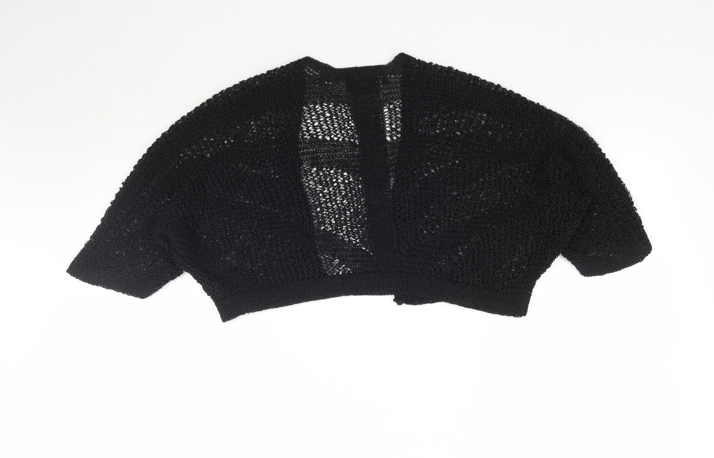 George Womens Black  Knit Shrug Jumper Size 14
