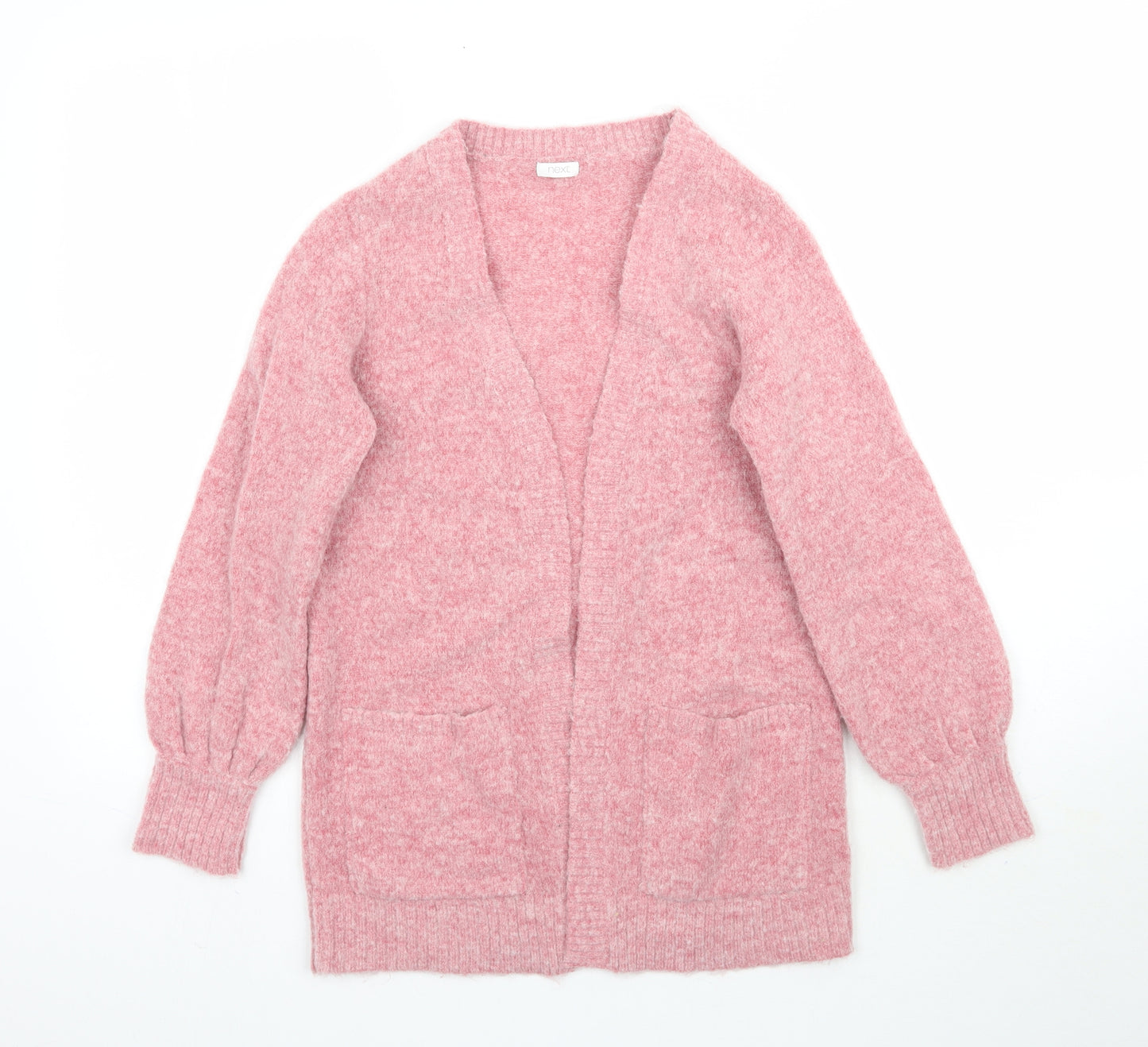 NEXT Girls Pink  Knit Cardigan Jumper Size 10 Years