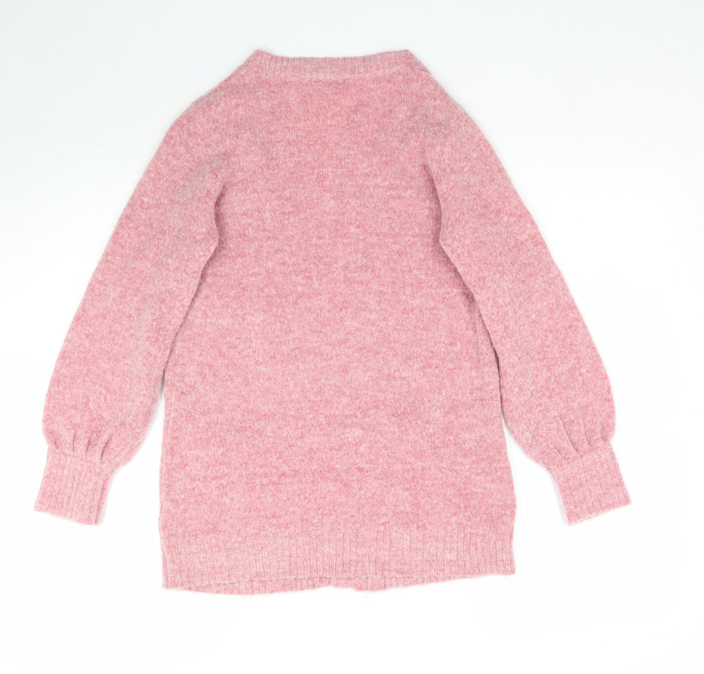 NEXT Girls Pink  Knit Cardigan Jumper Size 10 Years