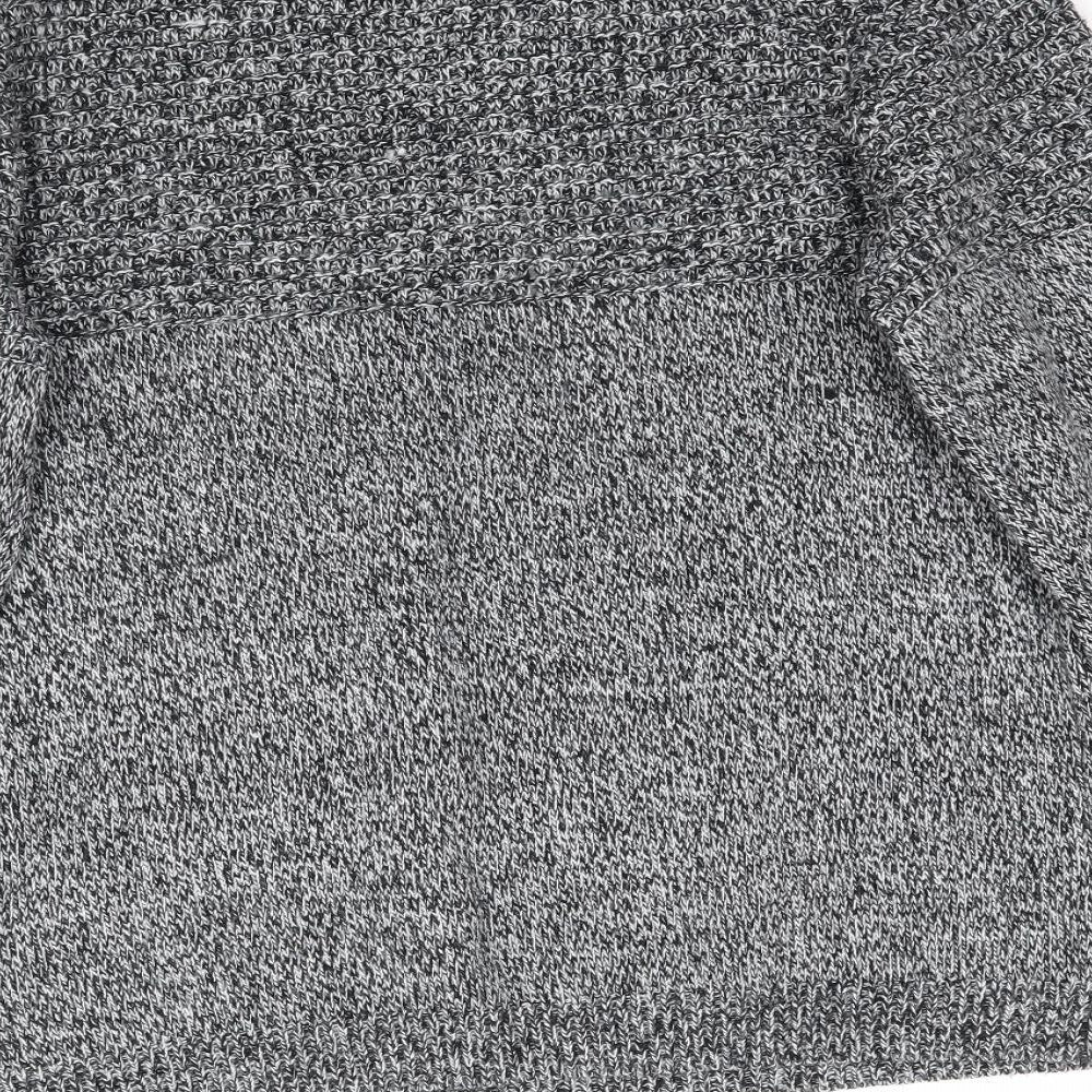 Topman Mens Grey  Knit Pullover Jumper Size L
