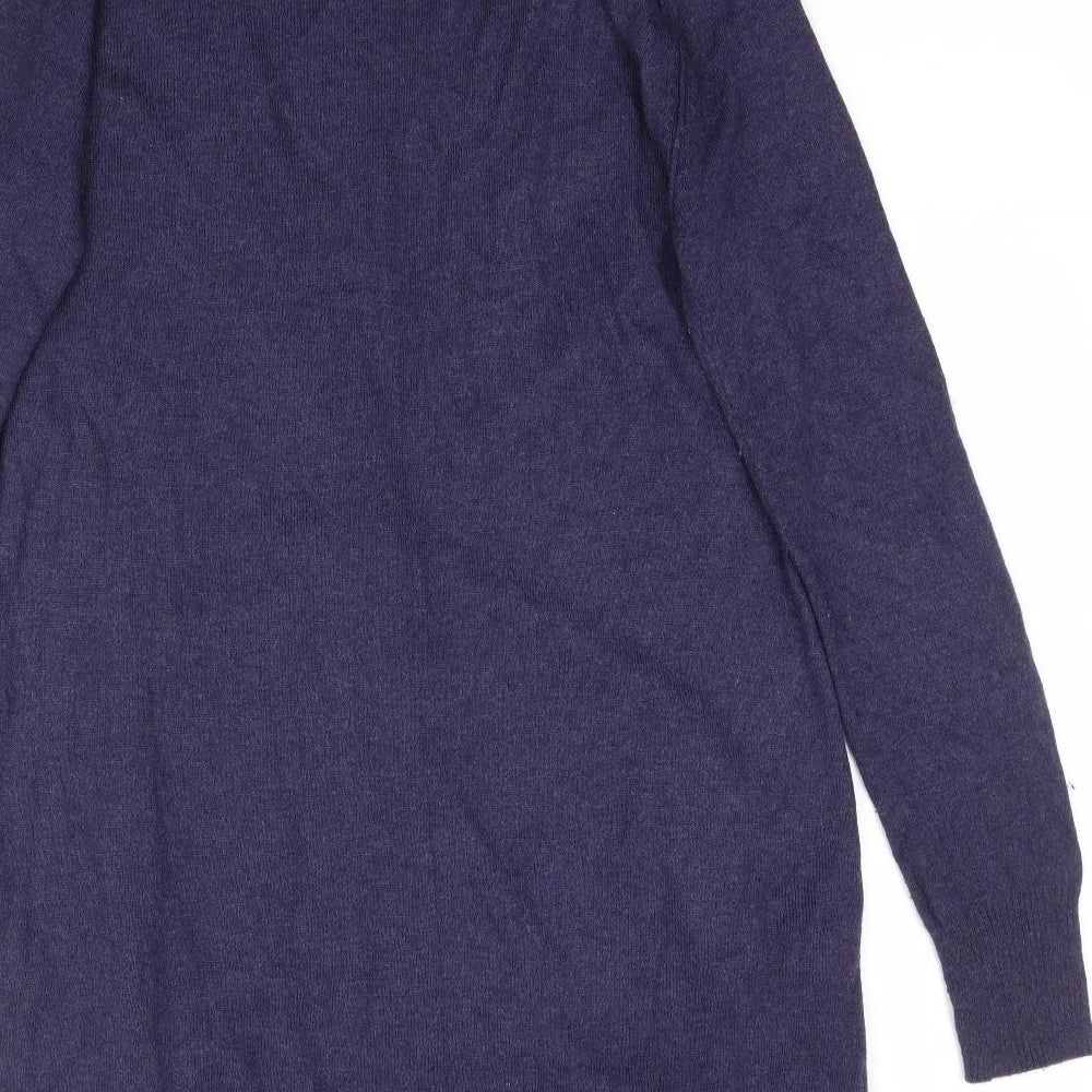 TU Womens Blue  Knit Cardigan Jumper Size 12