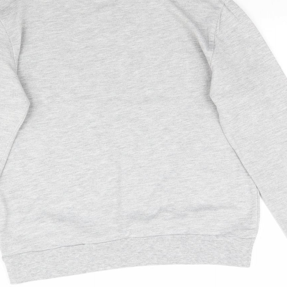 Rebel Girls Grey   Pullover Sweatshirt Size 11-12 Years  - New York