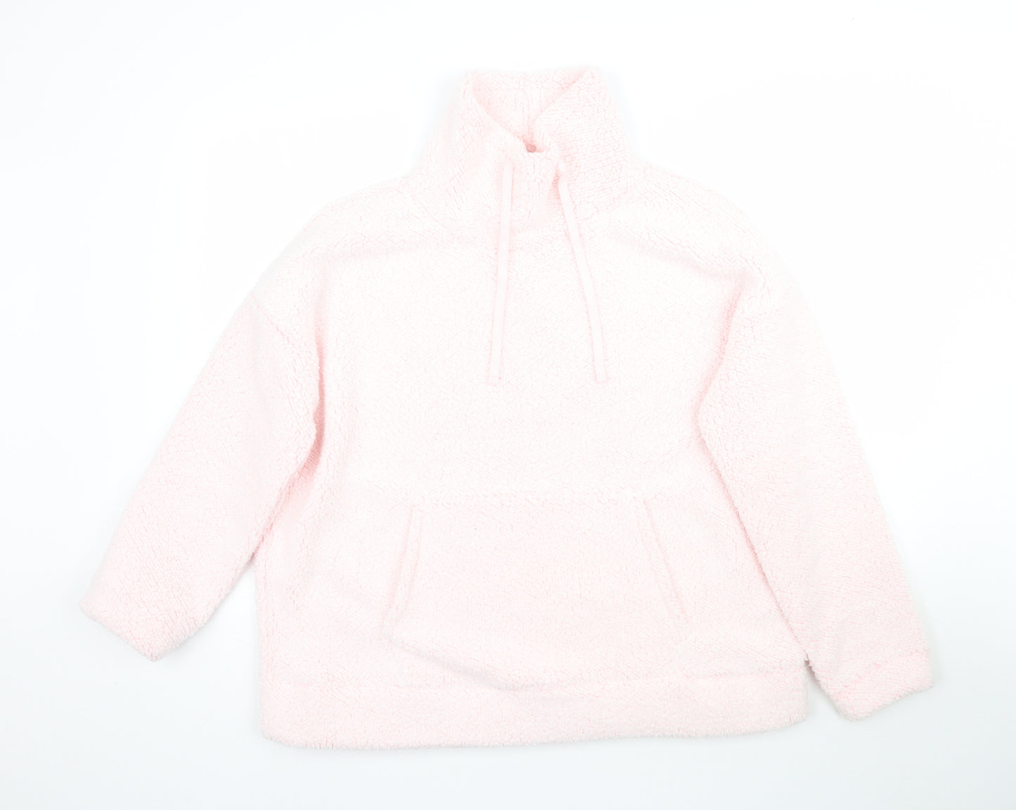 Pep & Co Womens Pink   Pullover Sweatshirt Size 16  - Fluffy