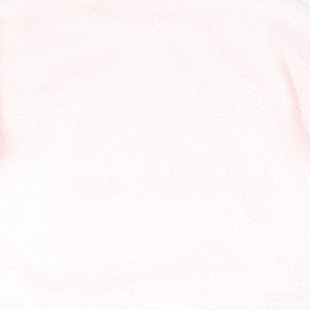 Pep & Co Womens Pink   Pullover Sweatshirt Size 16  - Fluffy