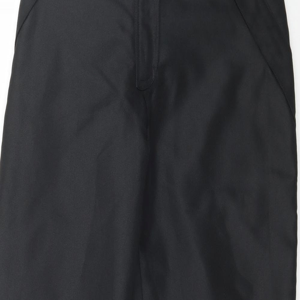 Preworn Womens Black   Snow Pants Trousers Size 10 L30 in