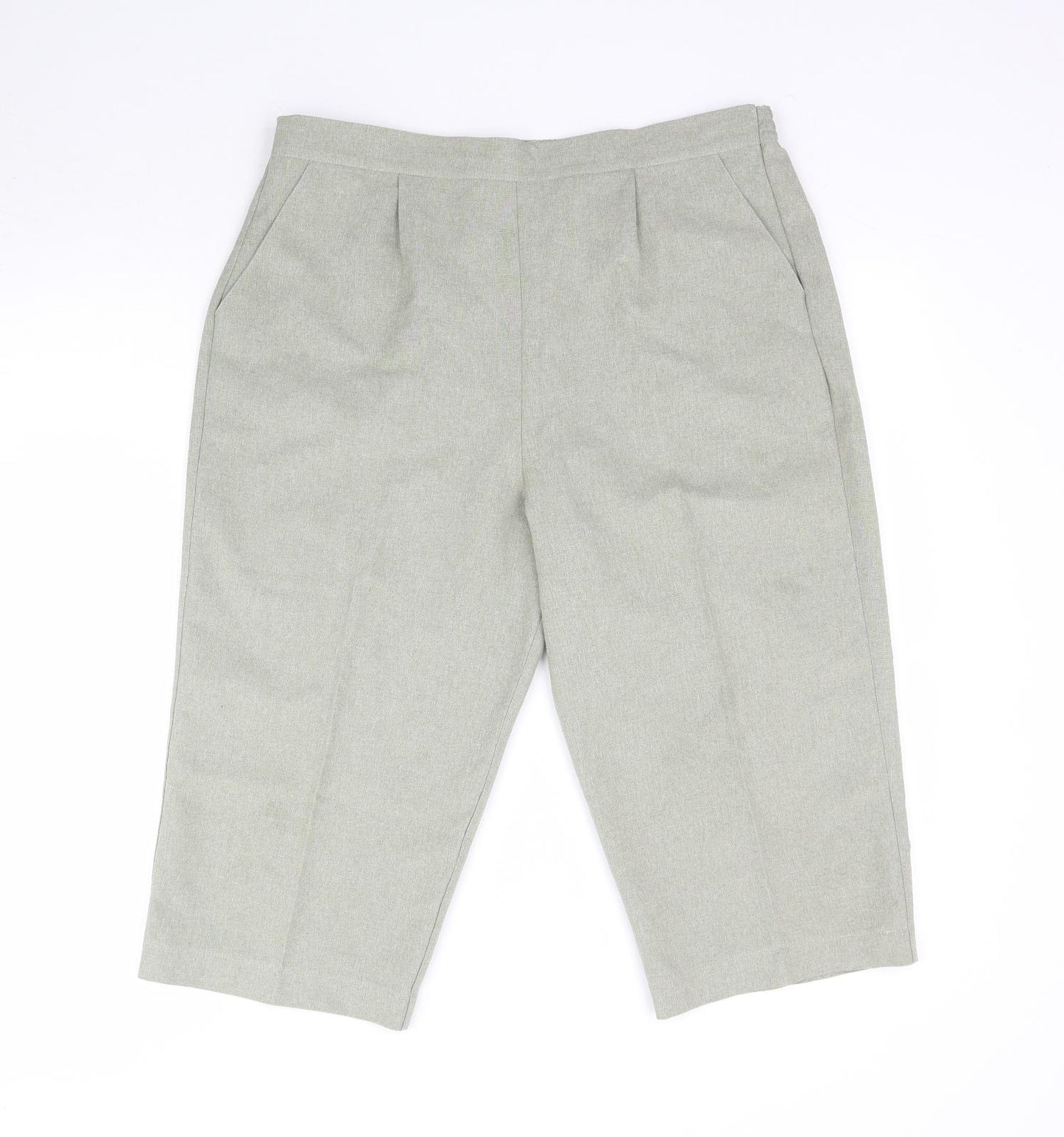 Classic Womens Green   Chino Shorts Size 14
