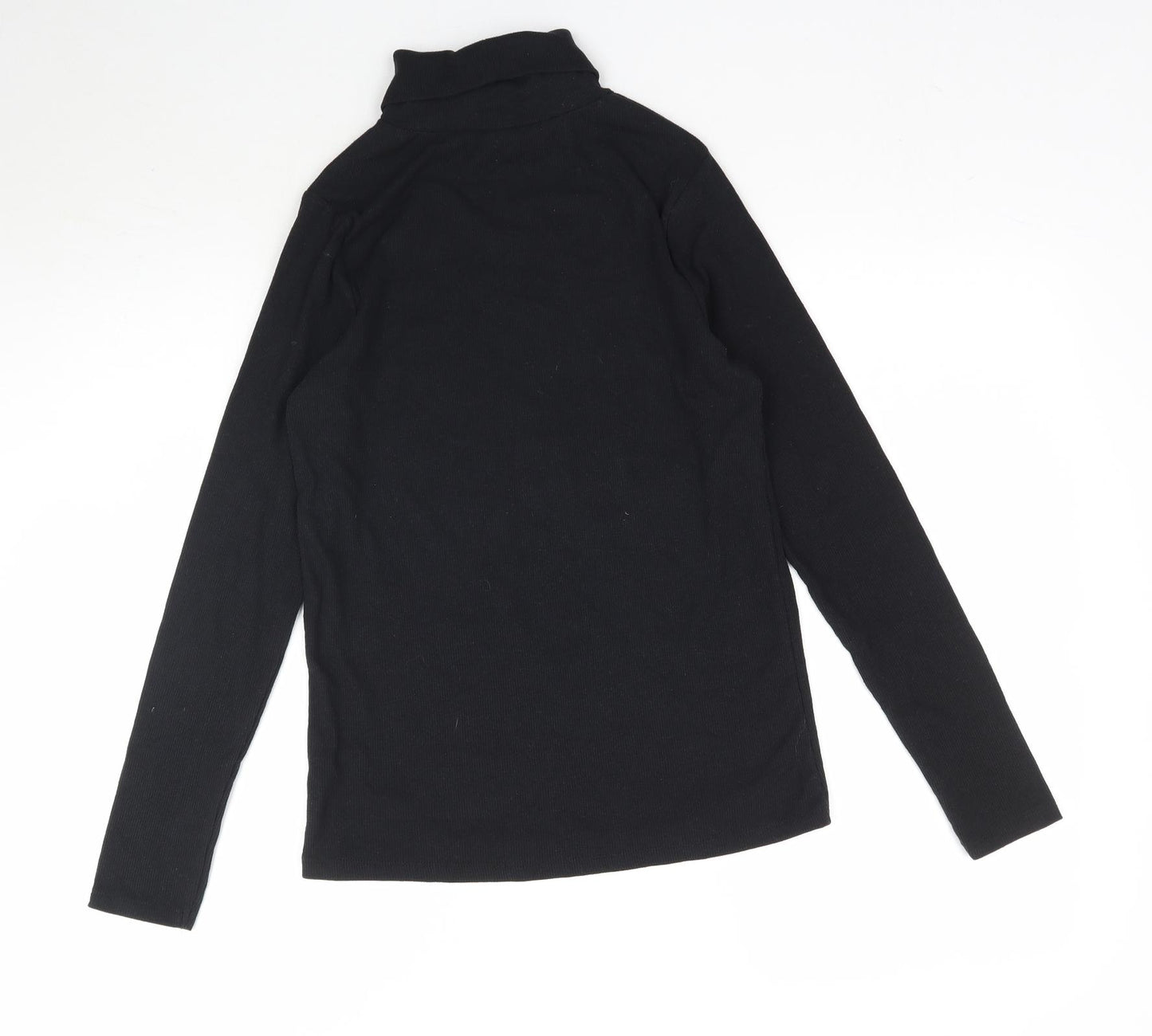 George Womens Black   Basic T-Shirt Size 12