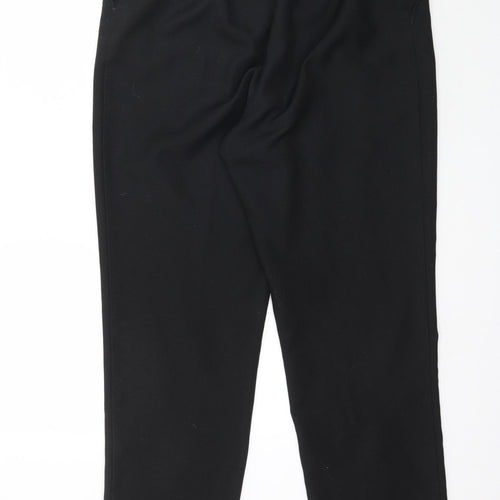 Marks and Spencer Womens Black   Trousers  Size 14 L28 in