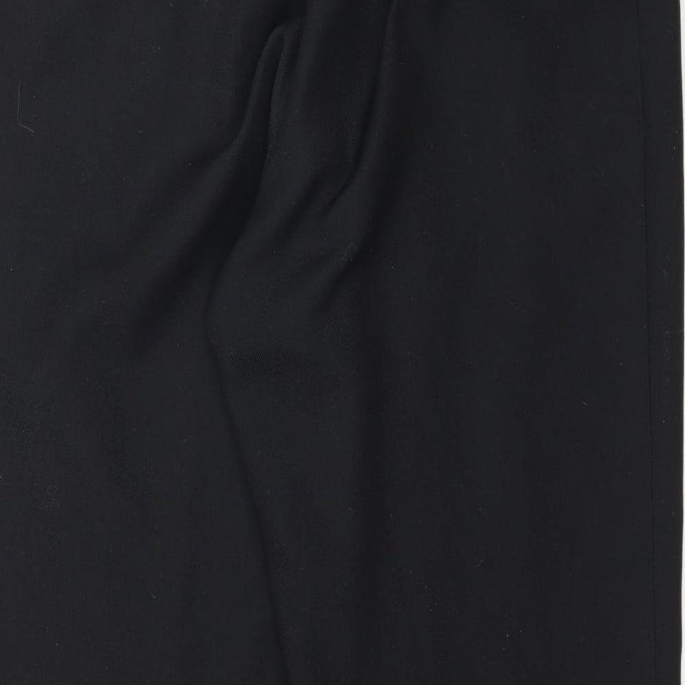 Marks and Spencer Womens Black   Trousers  Size 14 L28 in
