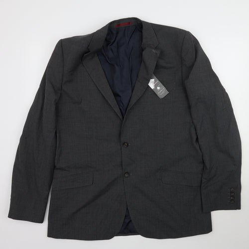 Marks and Spencer Womens Grey   Jacket Suit Jacket Size 46