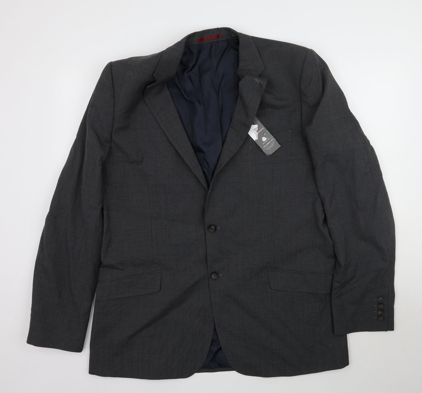 Marks and Spencer Womens Grey   Jacket Suit Jacket Size 46