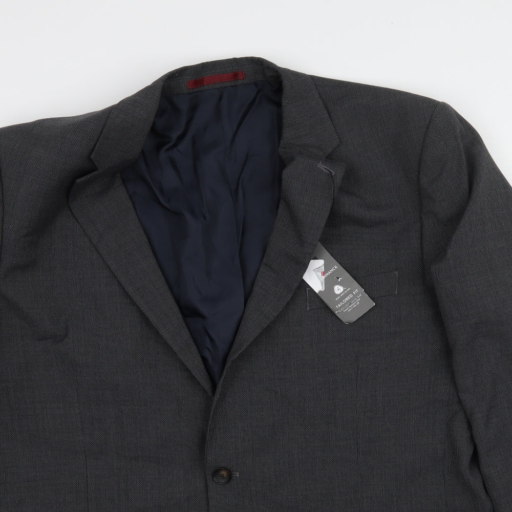 Marks and Spencer Womens Grey   Jacket Suit Jacket Size 46