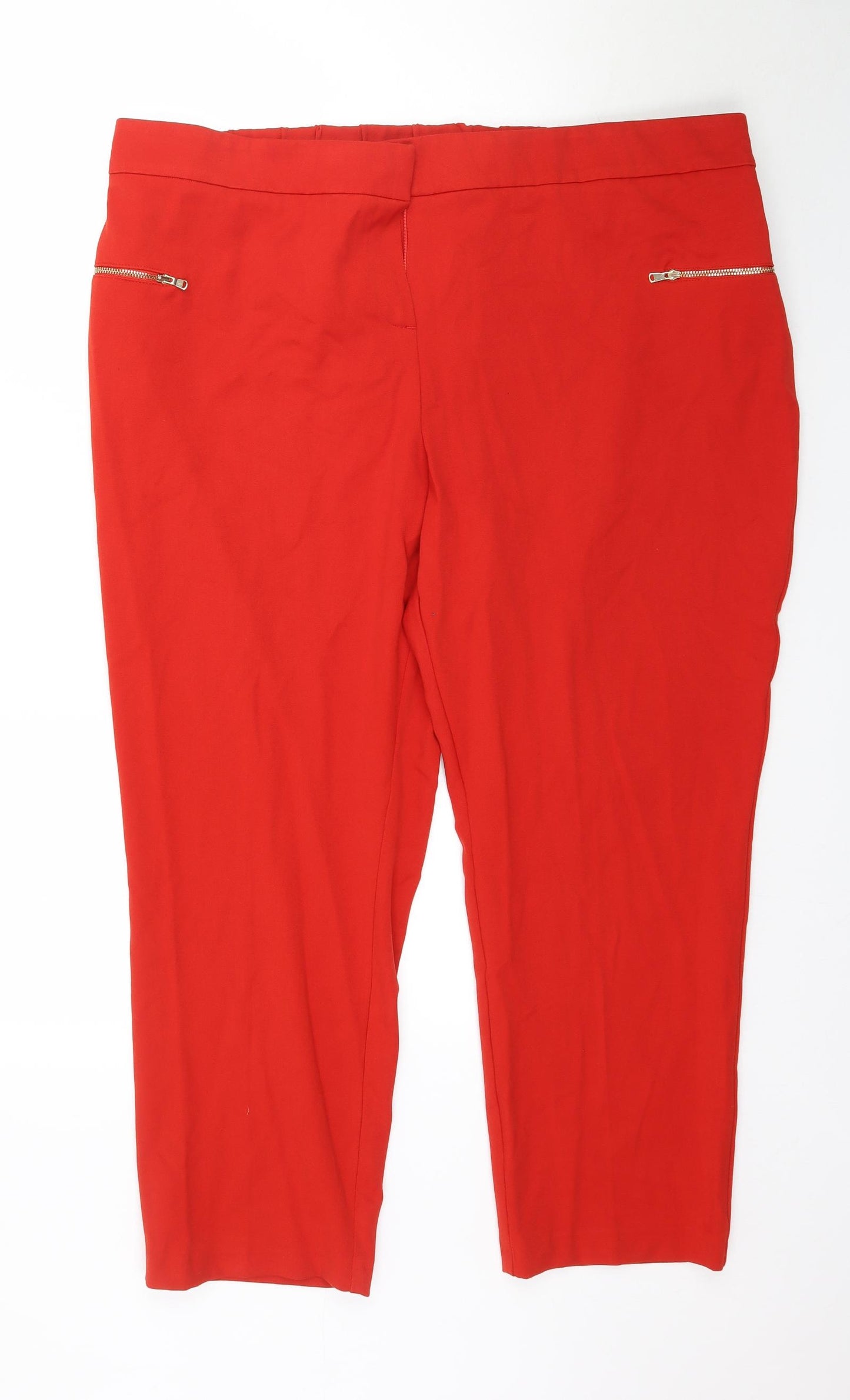 Joanna Hope Womens Red   Trousers  Size 24 L26 in
