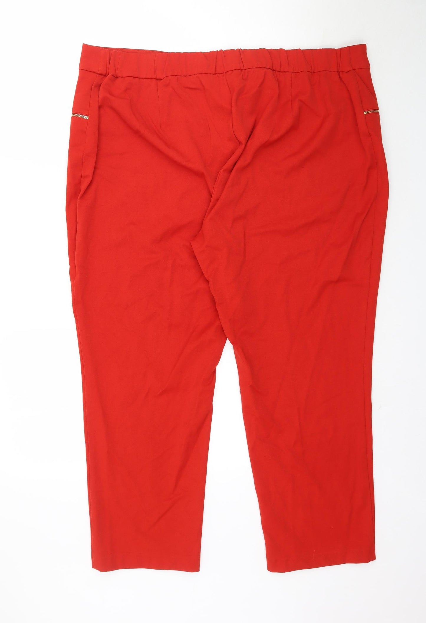 Joanna Hope Womens Red   Trousers  Size 24 L26 in