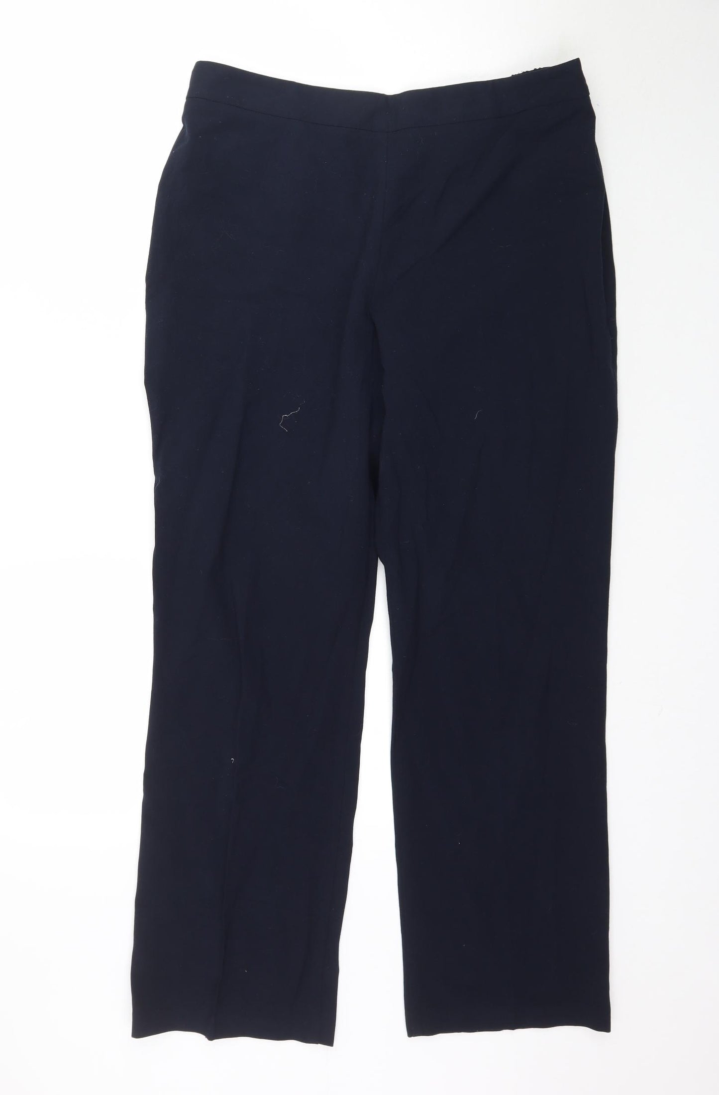 Marks and Spencer Womens Blue   Trousers  Size 14 L29 in