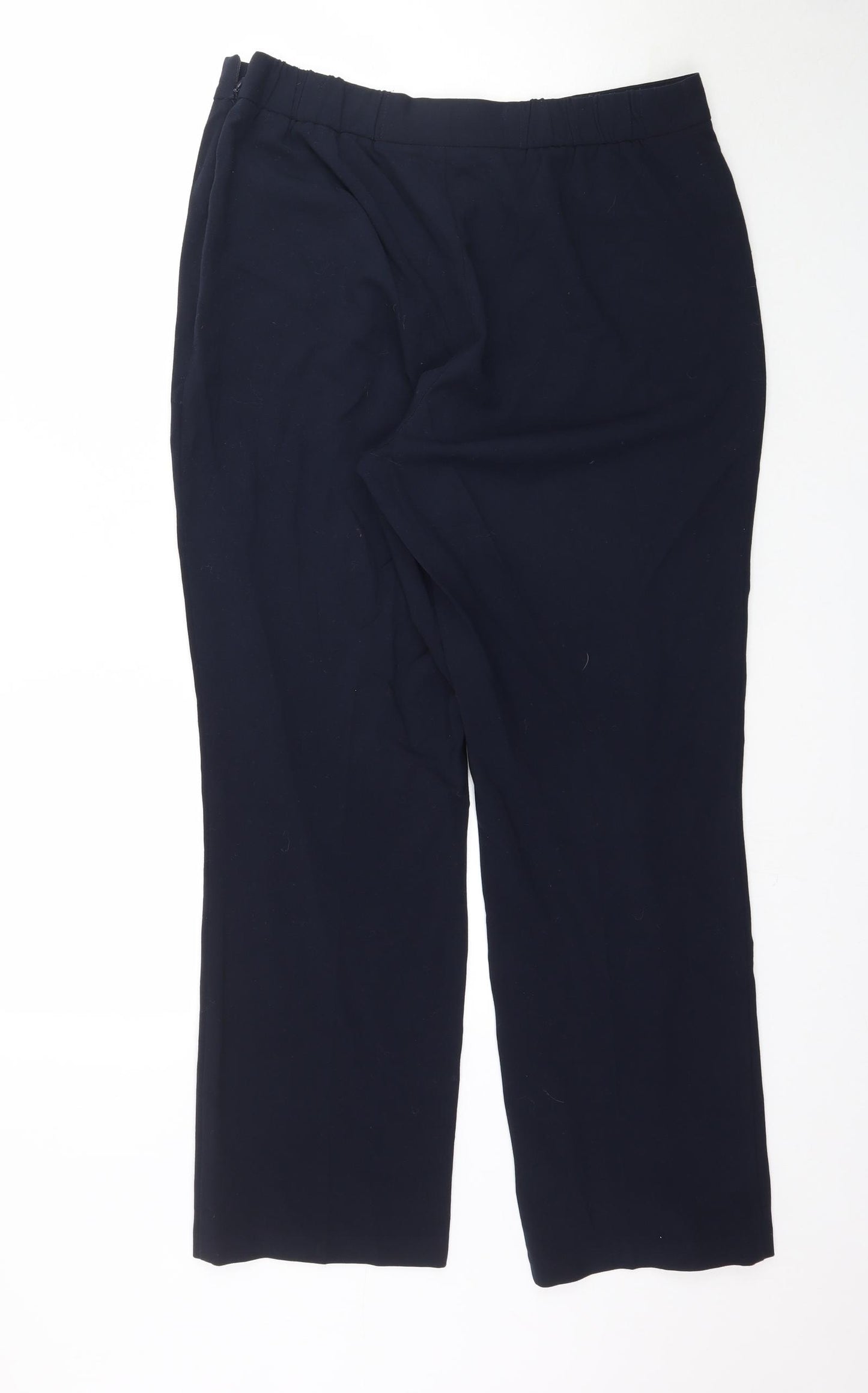Marks and Spencer Womens Blue   Trousers  Size 14 L29 in