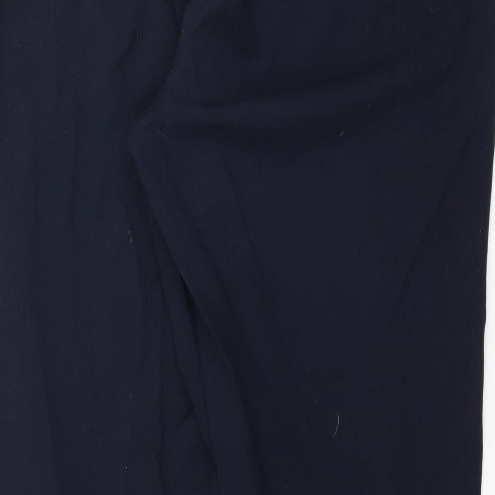 Marks and Spencer Womens Blue   Trousers  Size 14 L29 in