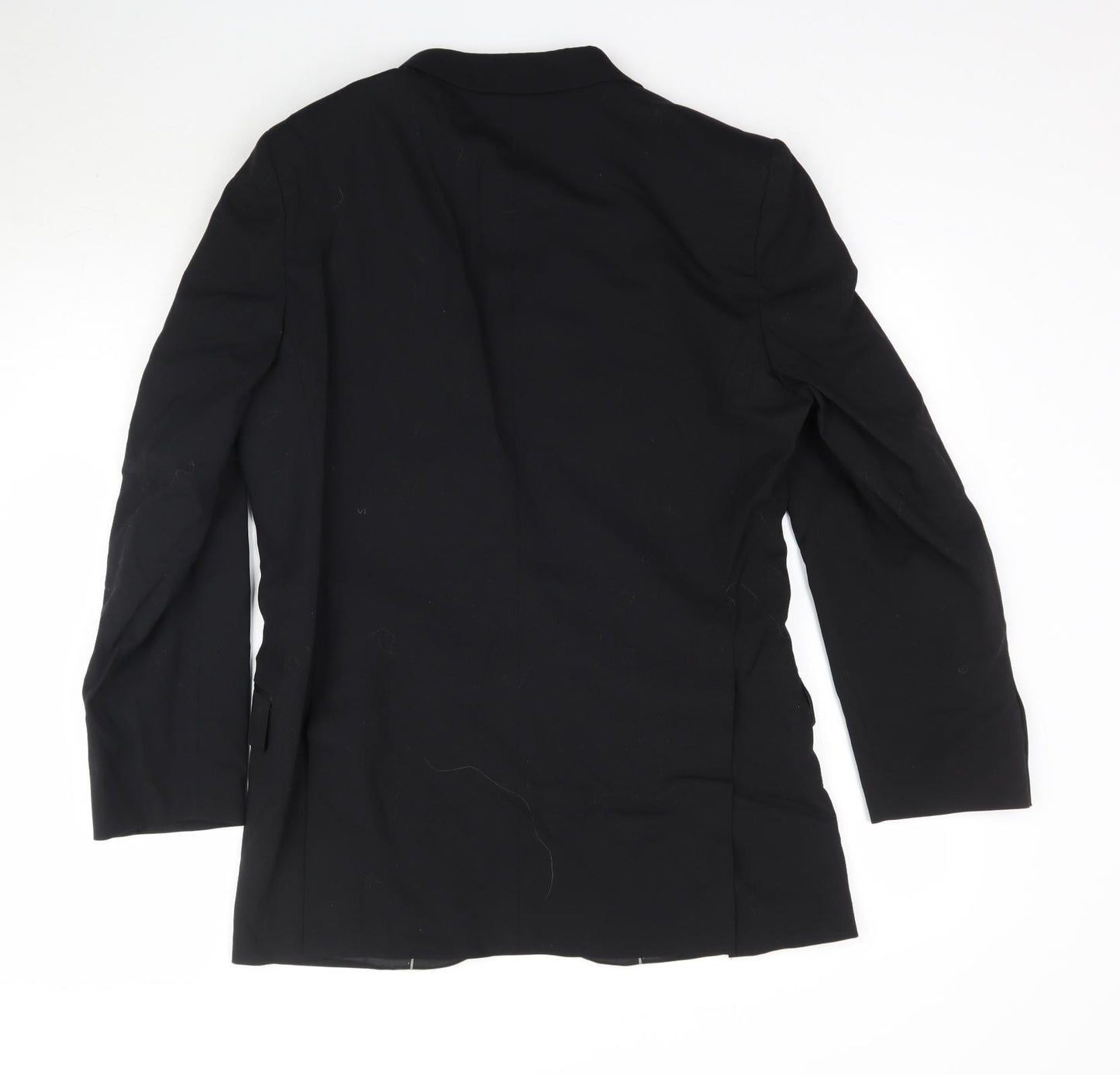 Moss Bros Mens Black   Jacket Suit Jacket Size 36