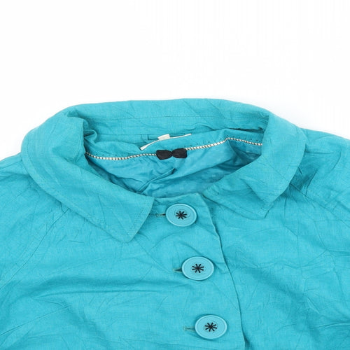 Marks and Spencer Womens Blue   Jacket Blazer Size 12