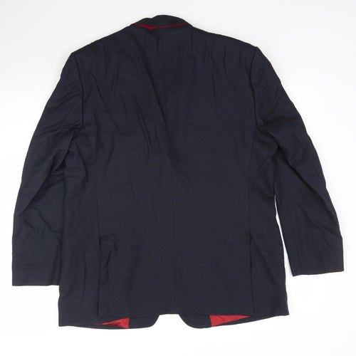 Lester Bowden Mens Blue   Jacket Suit Jacket Size 42