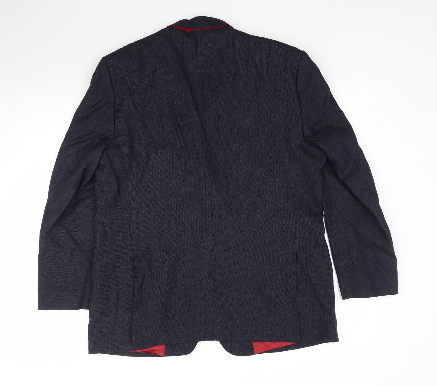 Lester Bowden Mens Blue   Jacket Suit Jacket Size 42