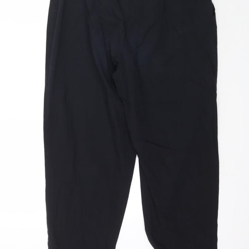 Michael Womens Black   Trousers  Size 14 L27 in