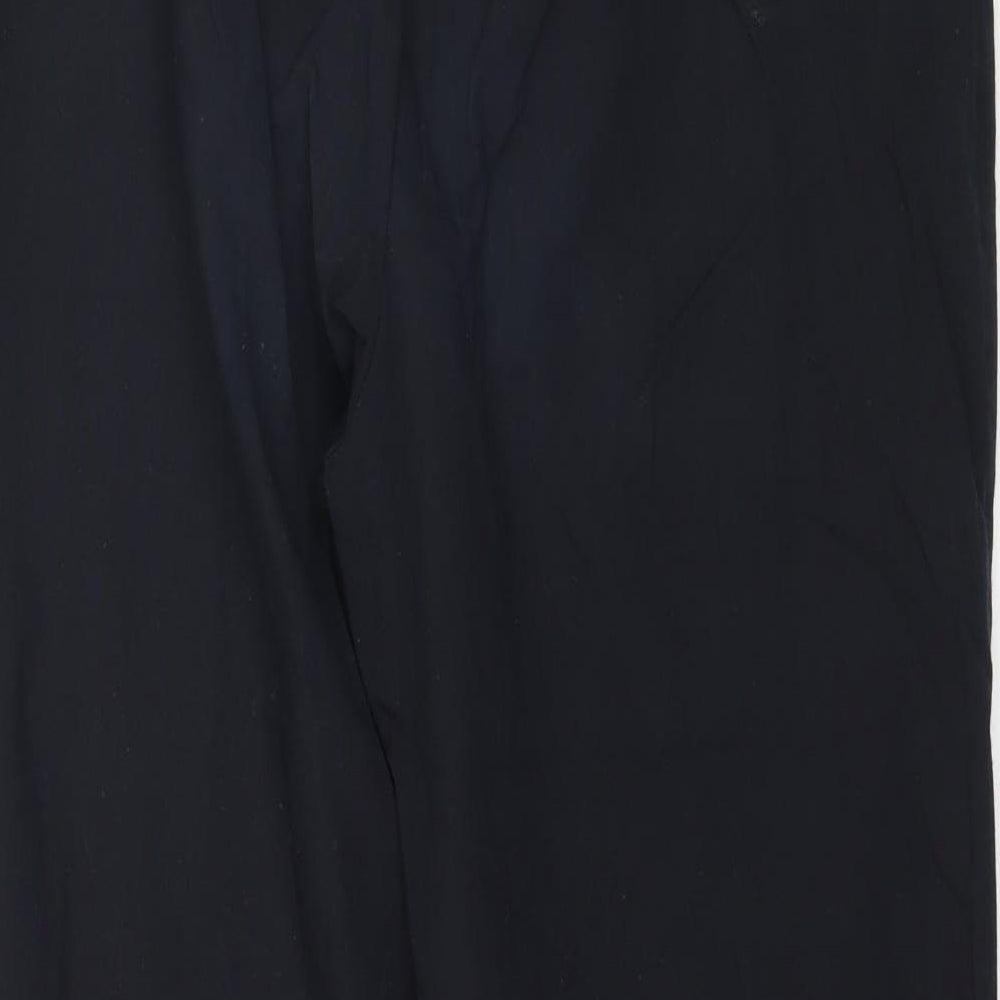 Michael Womens Black   Trousers  Size 14 L27 in