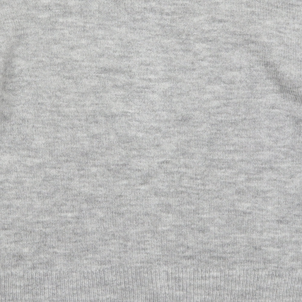 grey Womens   Knit Cardigan Jumper Size 12