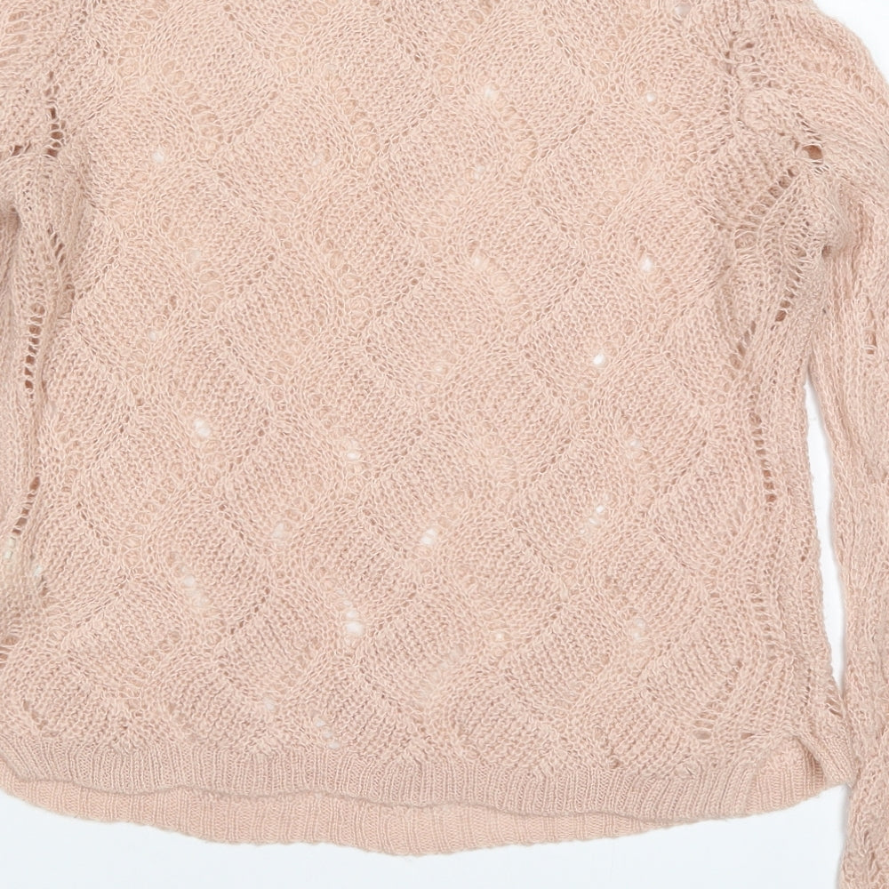 Atmosphere Womens Pink  Knit Pullover Jumper Size 10