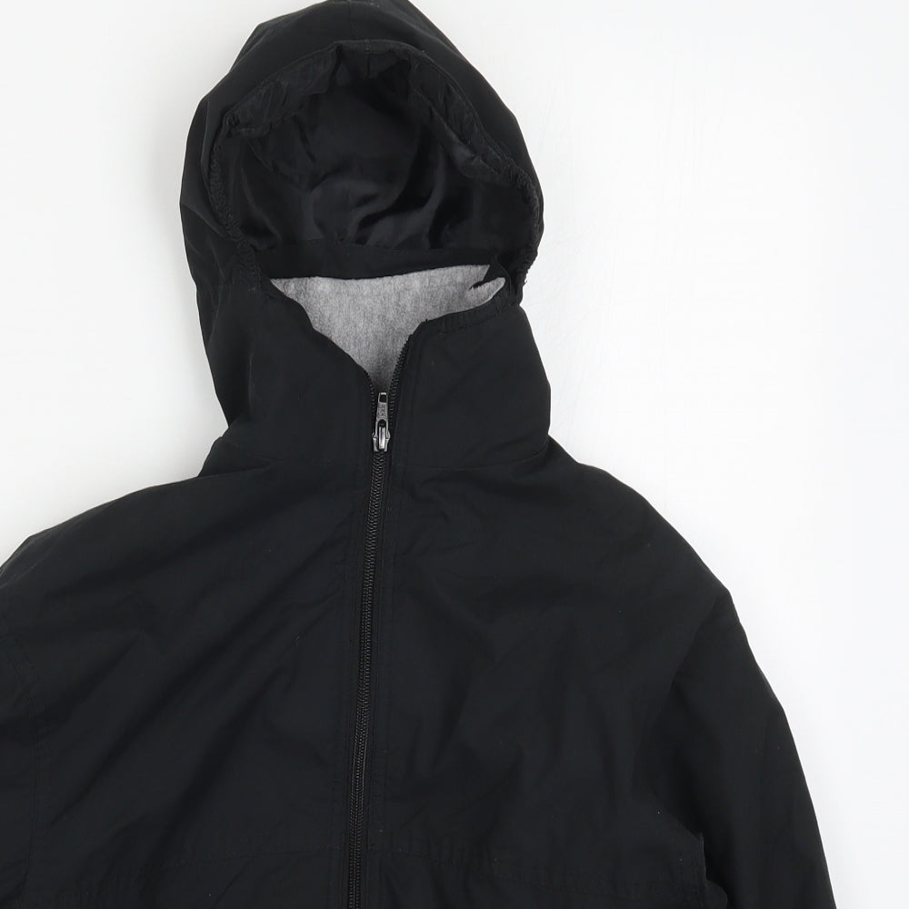 MUSTO Boys Black   Basic Coat Coat Size 6-7 Years