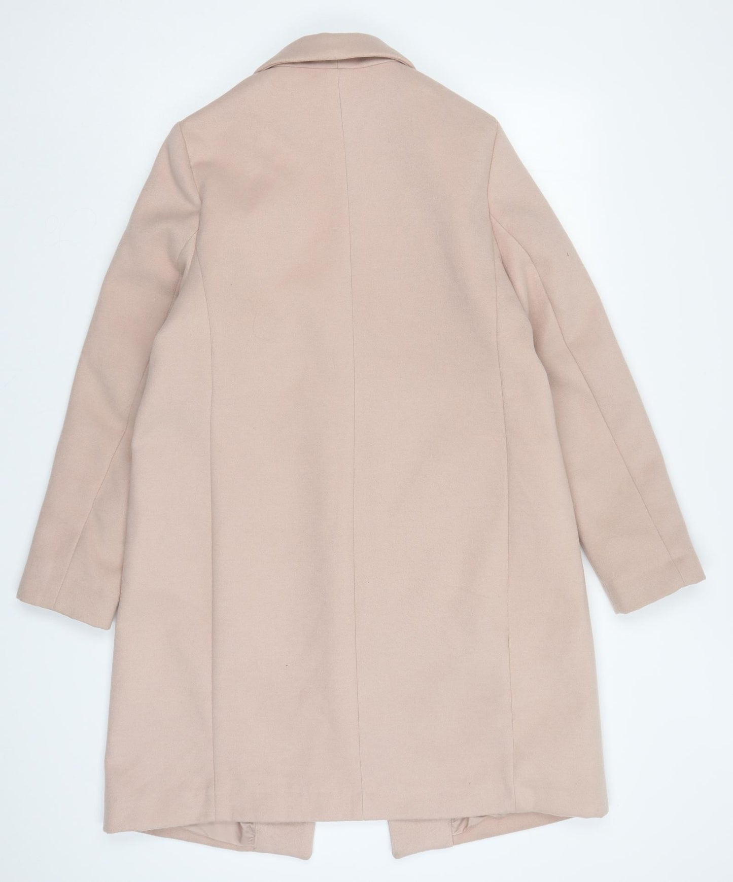 New Look Womens Pink   Pea Coat Coat Size 14