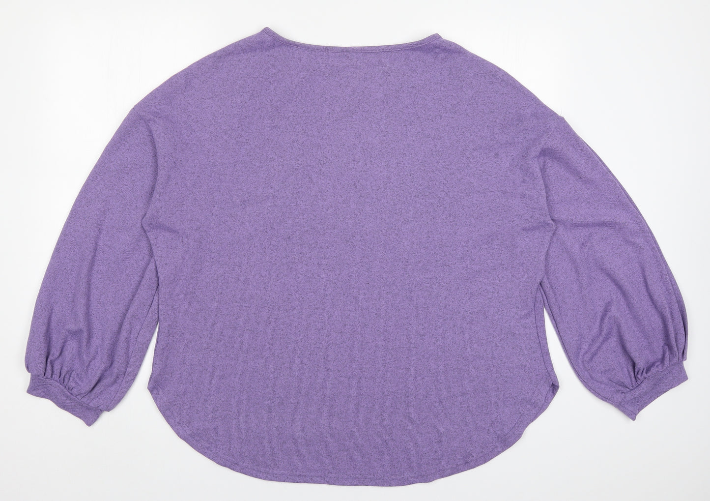 Preworn Womens Purple   Pullover Sweatshirt Size 2XL